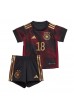 Tyskland Jonas Hofmann #18 Babyklær Borte Fotballdrakt til barn VM 2022 Korte ermer (+ Korte bukser)